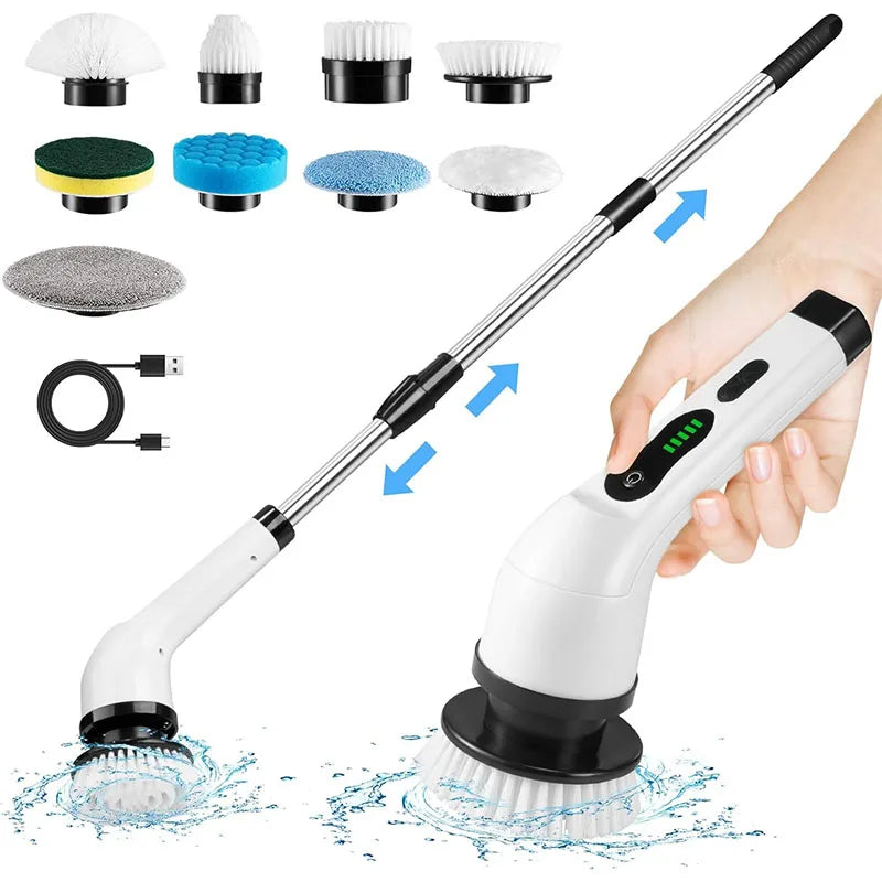PowerScrub Pro™ – Cordless Electric Cleaning Brush