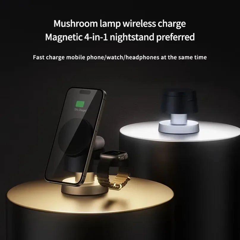 NeonCharge™ 4-in-1 Wireless Charging Dock